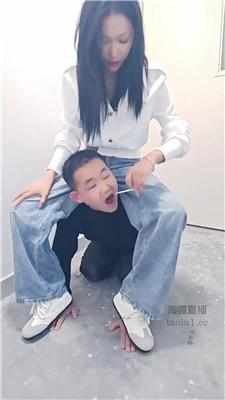 【棠棠殿下】楼道处刑跟踪狂 JS260103-32