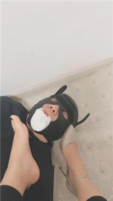 【上上】近距离-超臭原味白船袜气味辱
